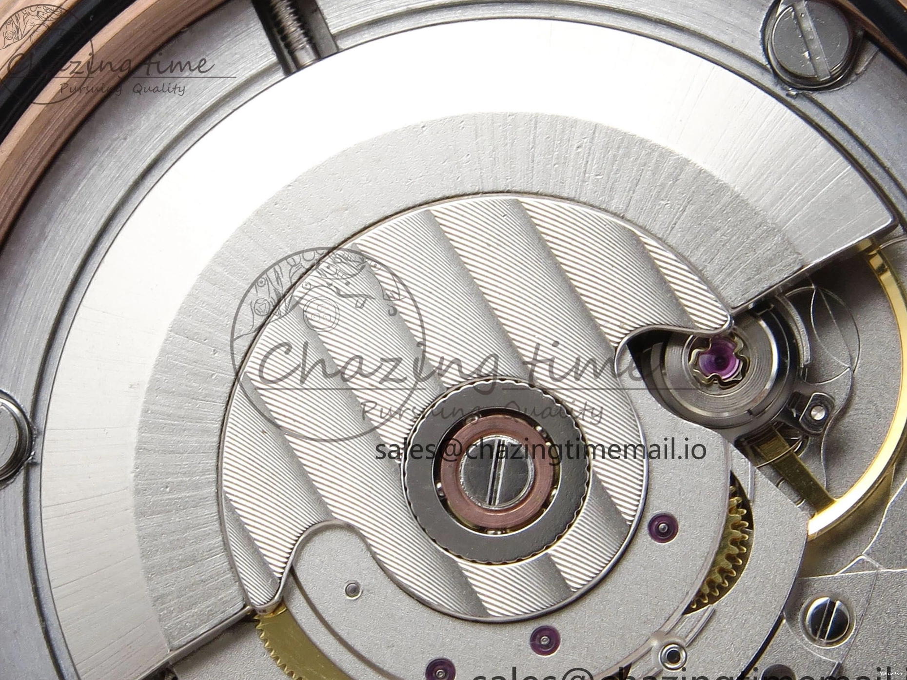 (Gain Best 40 RG A2836 Brown 228235 1:1 Weight) Noob Dial Edition Roman Bracelet President Date Day on 0326